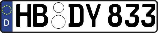 HB-DY833