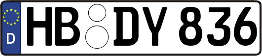 HB-DY836