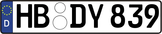 HB-DY839