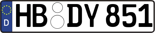 HB-DY851