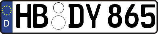HB-DY865