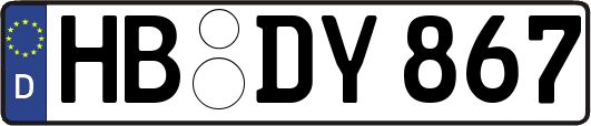 HB-DY867