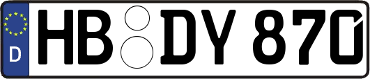 HB-DY870