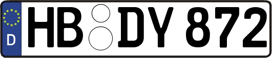 HB-DY872