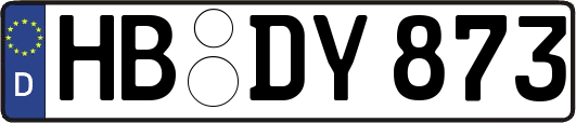HB-DY873