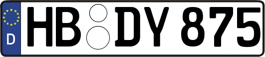 HB-DY875