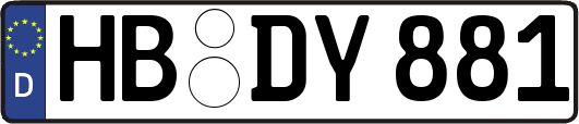 HB-DY881