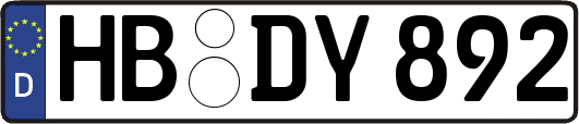 HB-DY892