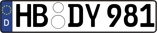 HB-DY981