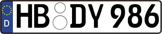 HB-DY986