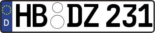 HB-DZ231
