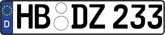 HB-DZ233