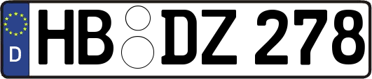 HB-DZ278