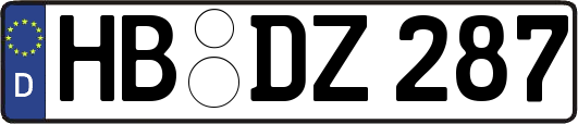 HB-DZ287