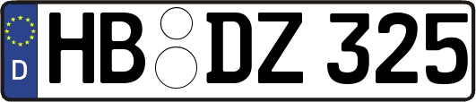 HB-DZ325