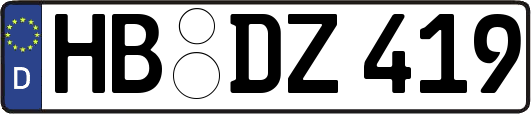 HB-DZ419