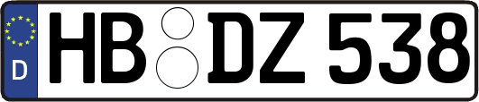 HB-DZ538