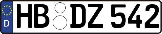 HB-DZ542
