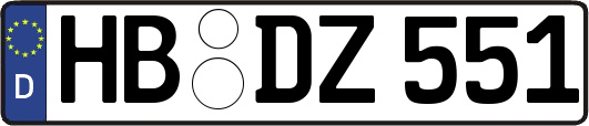 HB-DZ551