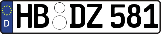 HB-DZ581
