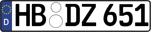 HB-DZ651