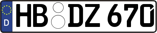 HB-DZ670
