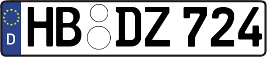HB-DZ724