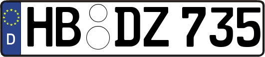 HB-DZ735