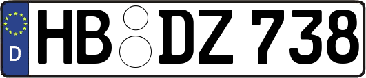 HB-DZ738