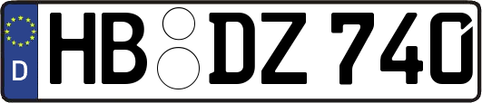 HB-DZ740