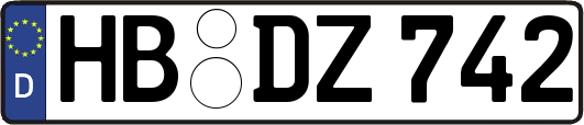 HB-DZ742