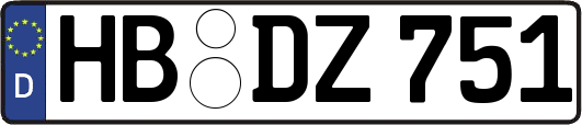 HB-DZ751