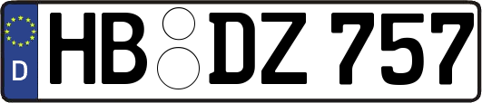 HB-DZ757
