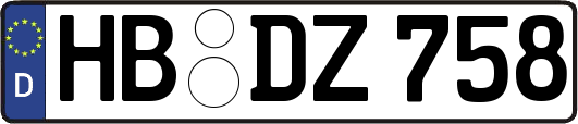 HB-DZ758