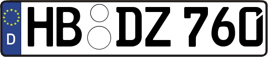 HB-DZ760