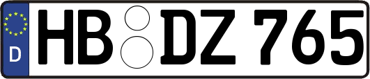 HB-DZ765