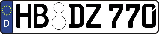 HB-DZ770