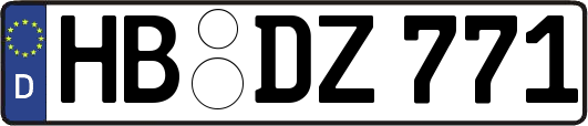 HB-DZ771