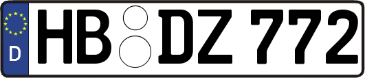 HB-DZ772