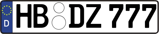 HB-DZ777