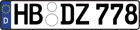 HB-DZ778