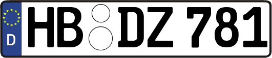 HB-DZ781