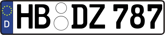 HB-DZ787
