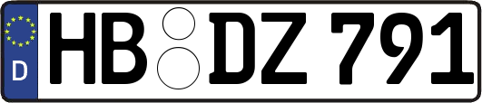 HB-DZ791