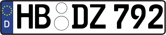 HB-DZ792
