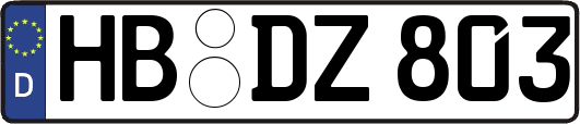 HB-DZ803