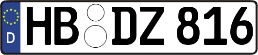 HB-DZ816