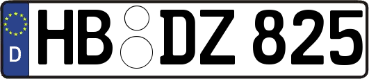 HB-DZ825