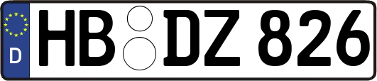 HB-DZ826