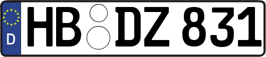HB-DZ831
